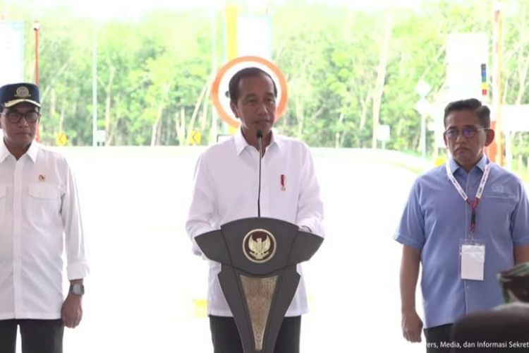 Kapolres Simalungun Hadiri Kunjungan Presiden Joko Widodo dalam Peresmian Pintu Tol Ruas Indrapura-Kisaran