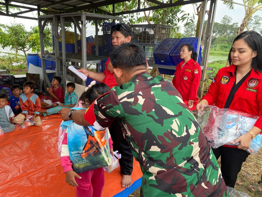 TNI-Polri & Setya Kita Pancasila Didik Anak Petani di Bekasi: Bentengi Generasi Muda dari Radikalisme dan Narkoba