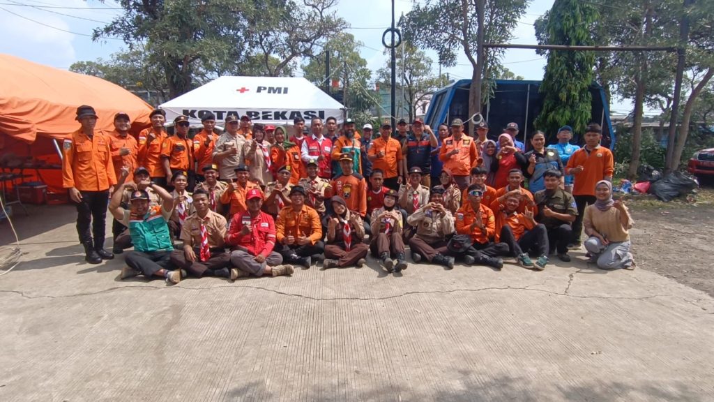 BPBD Kota Bekasi Laksanakan Apel Penutupan Posko Kolaborasi