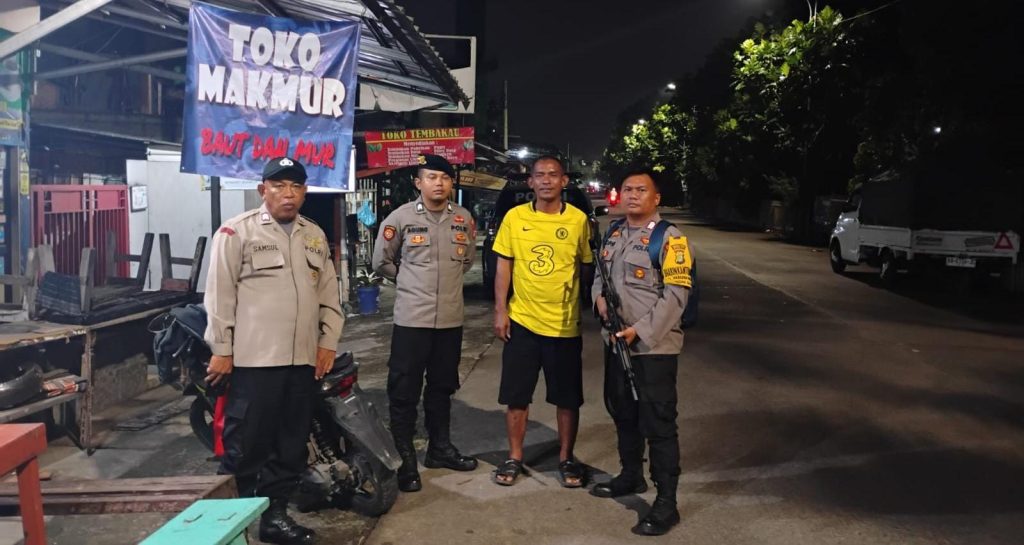 Patroli Kerawanan Bersama TNI-Polri di Jalan Pangeran Jayakarta, Medan Satria