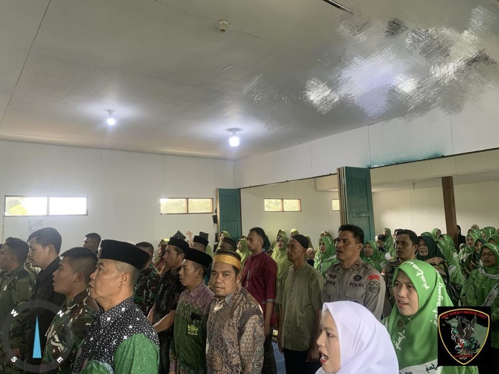 Satgas Ops Damai Cartenz-2025 Hadiri Halal Bihalal dan Harlah ke-79 Muslimat NU di Paniai