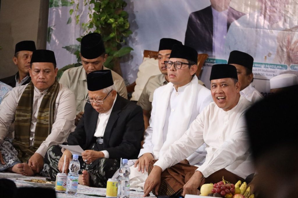Wali Kota Bekasi Hadiri Halal Bihalal PCNU Bersama KH. Ma’ruf Amin