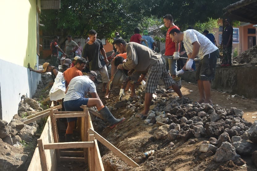 TMMD Mengalirkan Harapan, Pembangunan Drainase Untuk Kesejahteraan Masyarakat