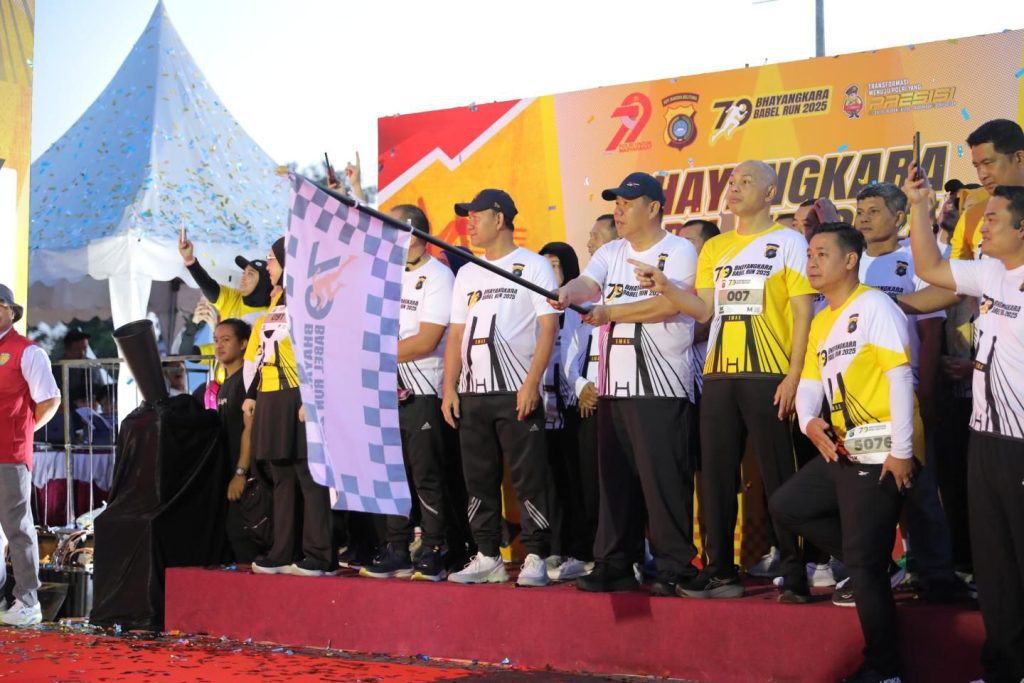 Bhayangkara Babel Run 2025 Sukses Digelar, 3.002 Peserta Ramaikan Ajang Lari di Polda Bangka Belitung