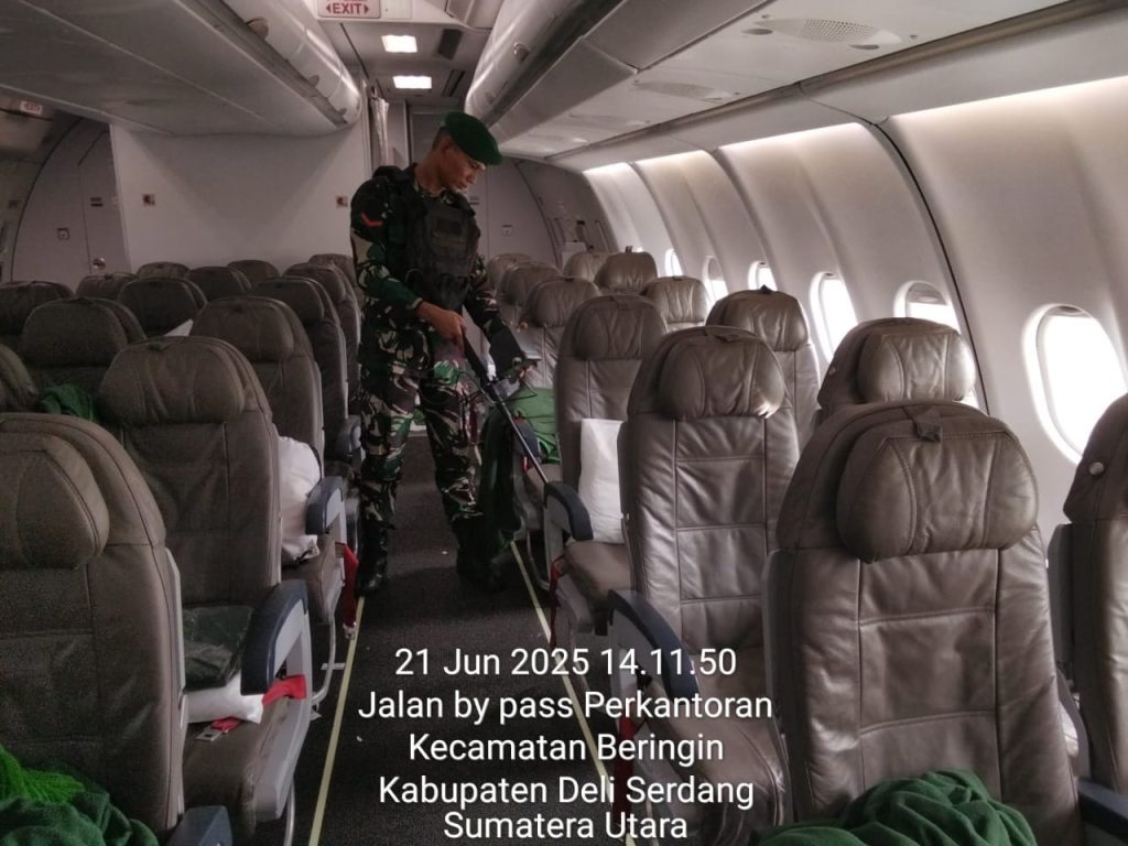 TNI Pastikan Keamanan Ancaman Bom di Saudia Arabia Airlines SV5688, Pesawat Kembali Lanjutkan Penerbangan Menuju Surabaya Dengan Aman