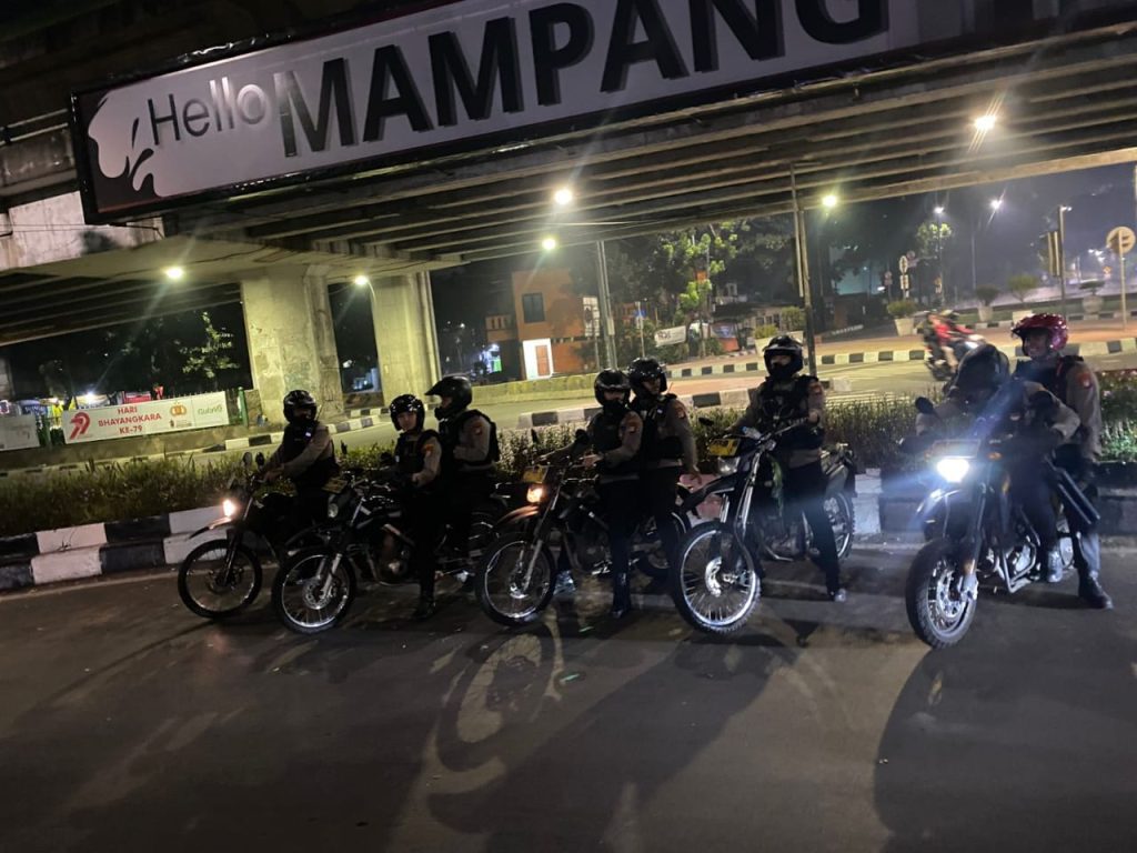 Patroli Presisi Polres Jaksel Gagalkan Tawuran, Enam Pemuda Diamankan