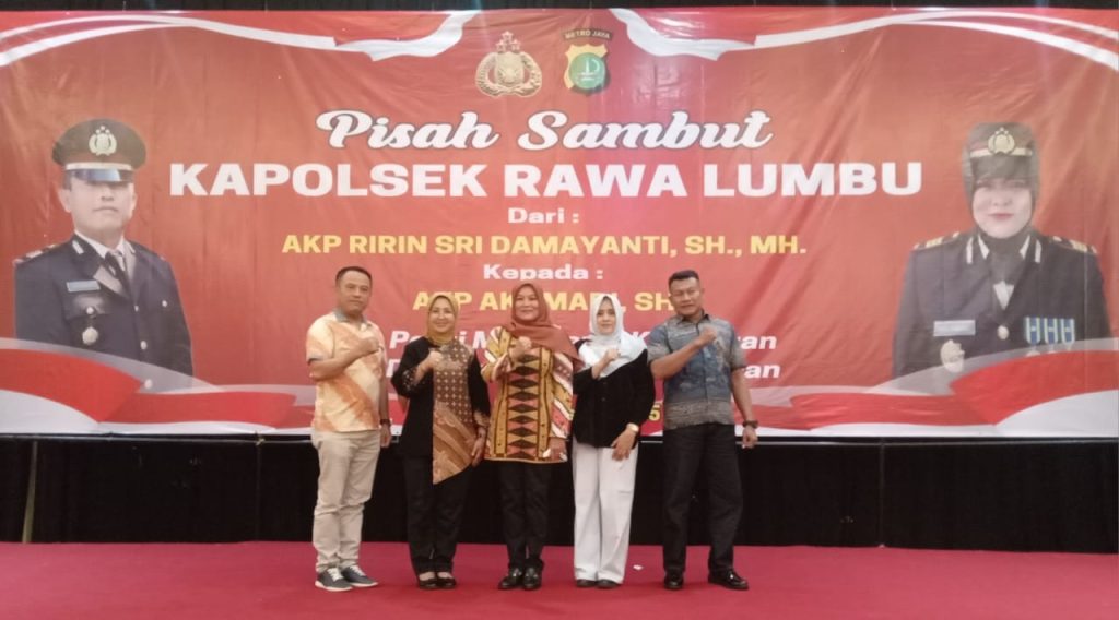 Pisah Sambut Kapolsek Rawalumbu, AKP Ririn Sri Damayanti Serahkan Tongkat Komando ke AKP Akhmadi