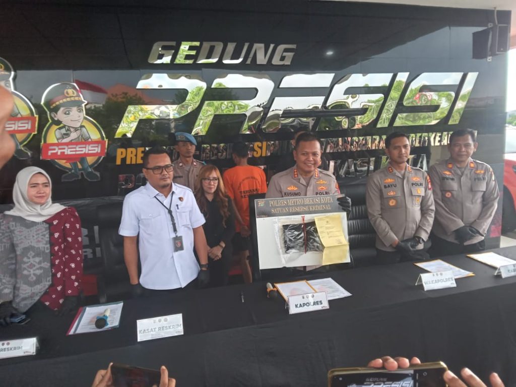 Polres Metro Bekasi Kota Amankan Pria di Bekasi Usai Diduga Setubuhi Anak di Bawah Umur