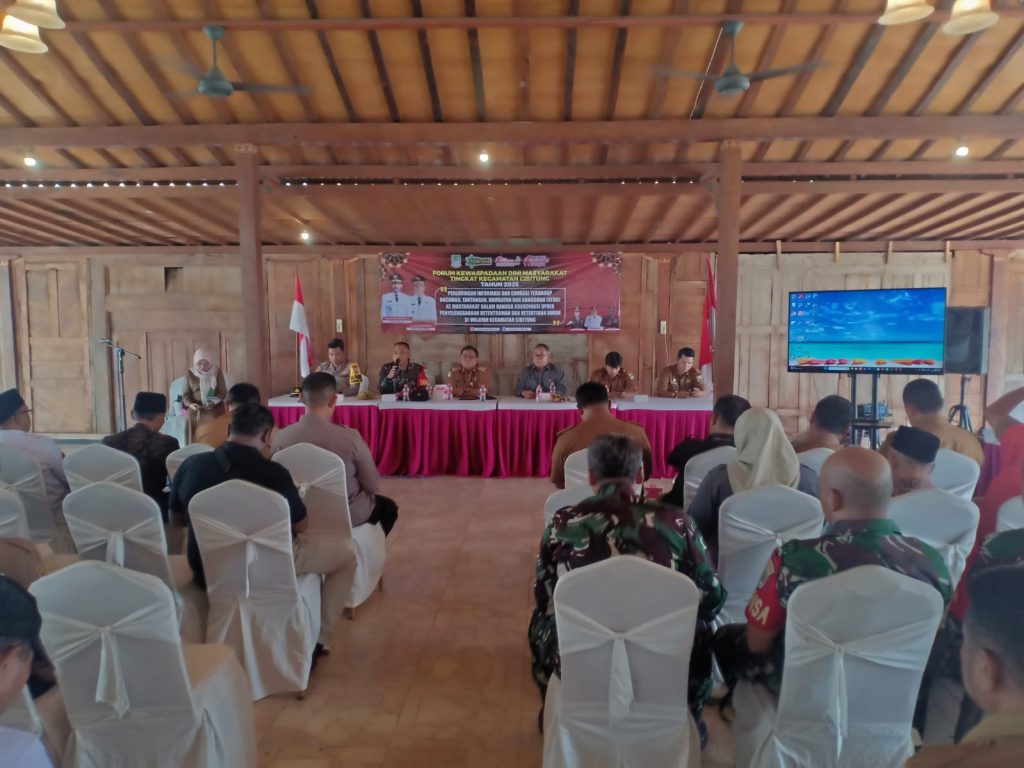Forum Kewaspadaan Dini Masyarakat Kecamatan Cibitung Dorong Perkuat Siskamling