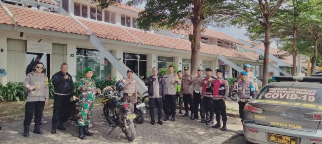 PATROLI SKALA SEDANG ANTISIPASI GUANTIBMAS DI WILAYAH HUKUM POLSEK BANTARGEBANG