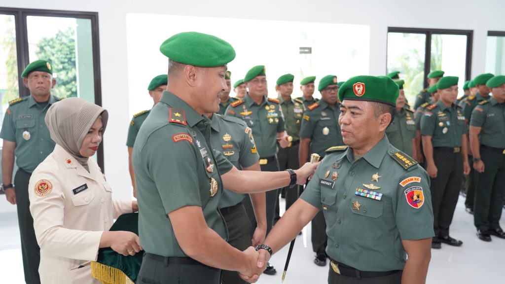 Korem 051/Wkt Gelar Tradisi Korps dan Sertijab Serta Kenaikan Pangkat Prajurit