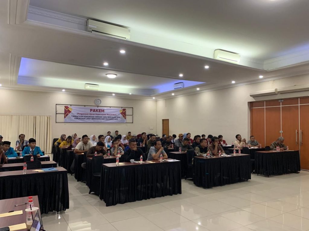 Densus 88 AT Polri Gelar Kegiatan PAKEM (Pengawasan Aliran Kepercayaan Masyarakat) di Wilayah Kota Serang