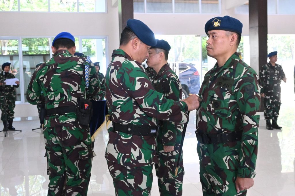 Danlanud Sultan Hasanuddin Pimpin Penerimaan Jabatan Kadispers dan Sertijab Kepala RSAU dr. Dody Sardjoto
