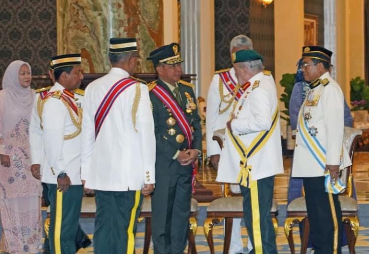 Panglima TNI Terima Penghargaan Kehormatan Tertinggi Dari Malaysia