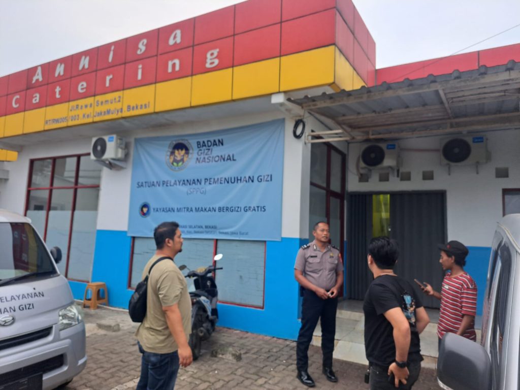 Polsek Bekasi Selatan Cek TKP Kekerasan di SPPG Jaka Mulya Pasca Video Viral di TikTok