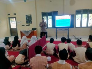Lindungi Pelajar, Polsek Medansatria Gencarkan Penyuluhan Narkoba dan Bullying di SMP Al Ghazali