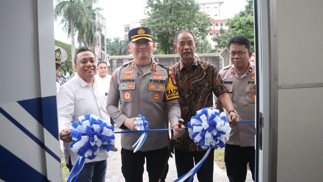 Polres Tangsel Resmikan Pos Lantas di Kelapa Dua untuk Perkuat Program ‘Jaga Jakarta