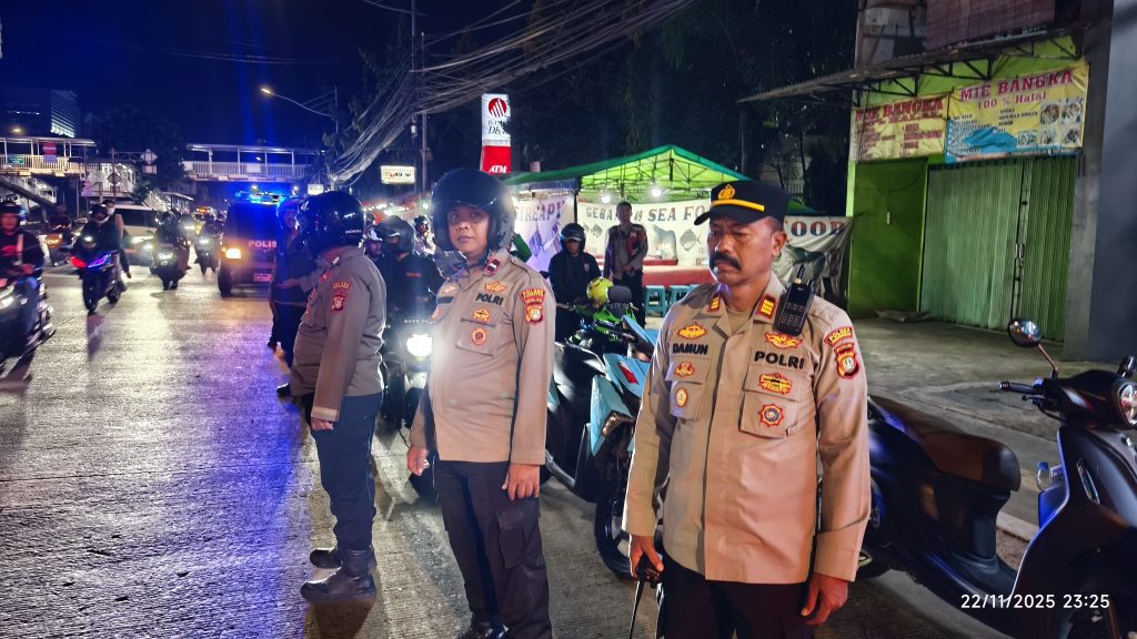 Polsek Pademangan Gelar KRYD untuk Cegah Tawuran, Begal, dan Balap Liar