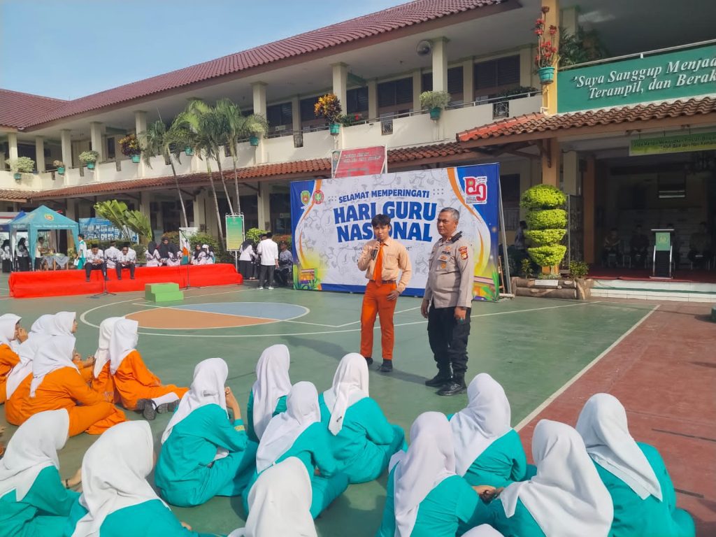 Polsek Koja Sambangi SMK Sejahtera: Ajak Pelajar Cegah Tawuran & Tidak Mudah Terprovokasi Informasi