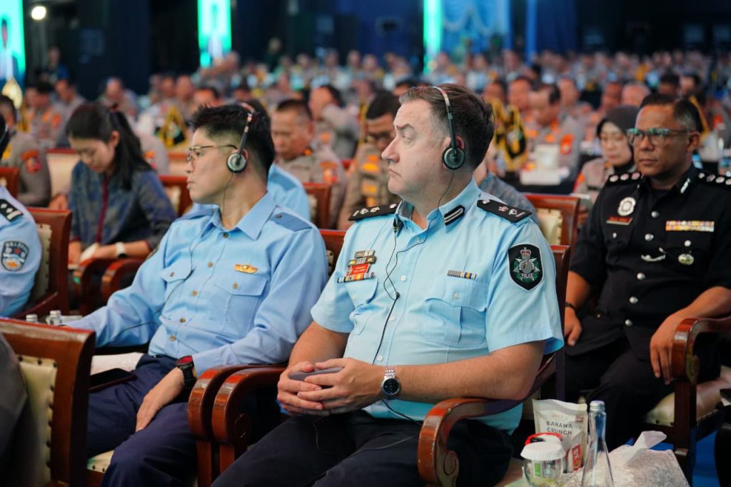 Perkuat Jaringan Global, 7 Atase Kepolisian Negara Sahabat Hadiri Apel Kasatwil Polri 2025