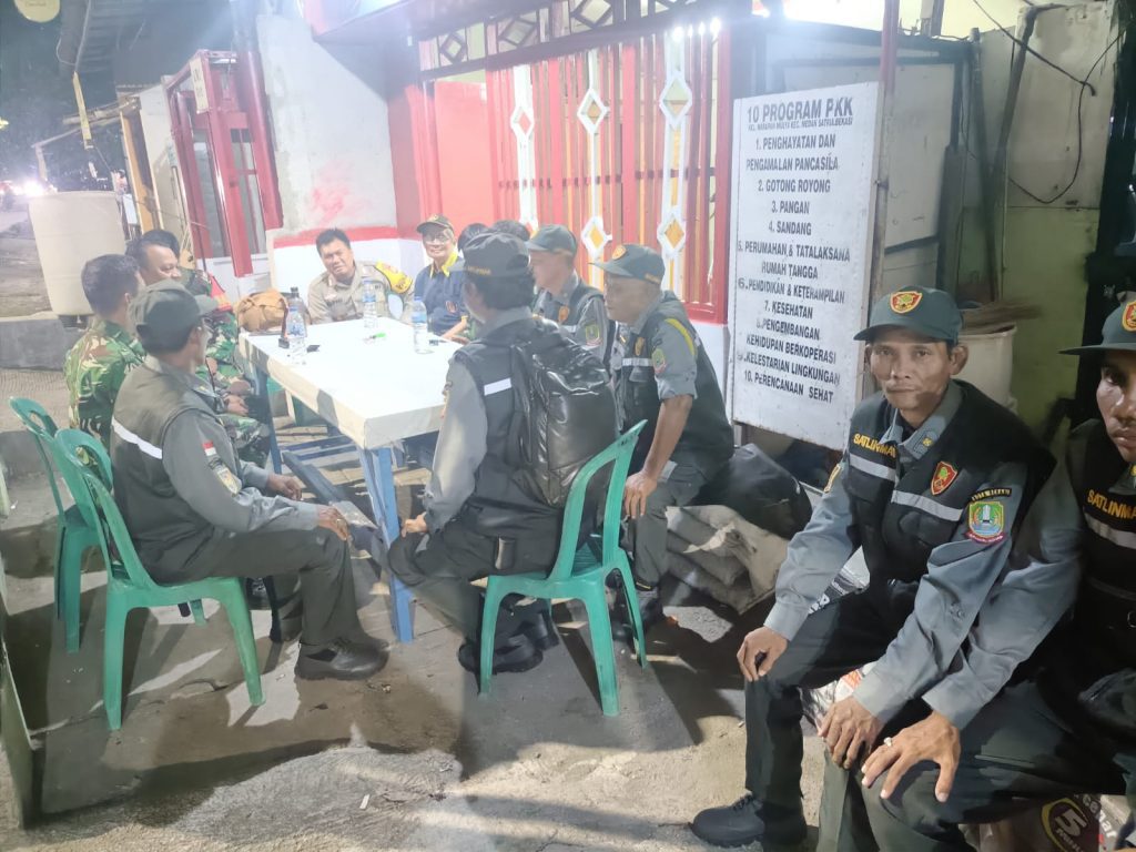 Cegah Kenakalan Remaja dan Kejahatan Malam, Tiga Pilar Medan Satria Gencarkan Patroli Gabungan