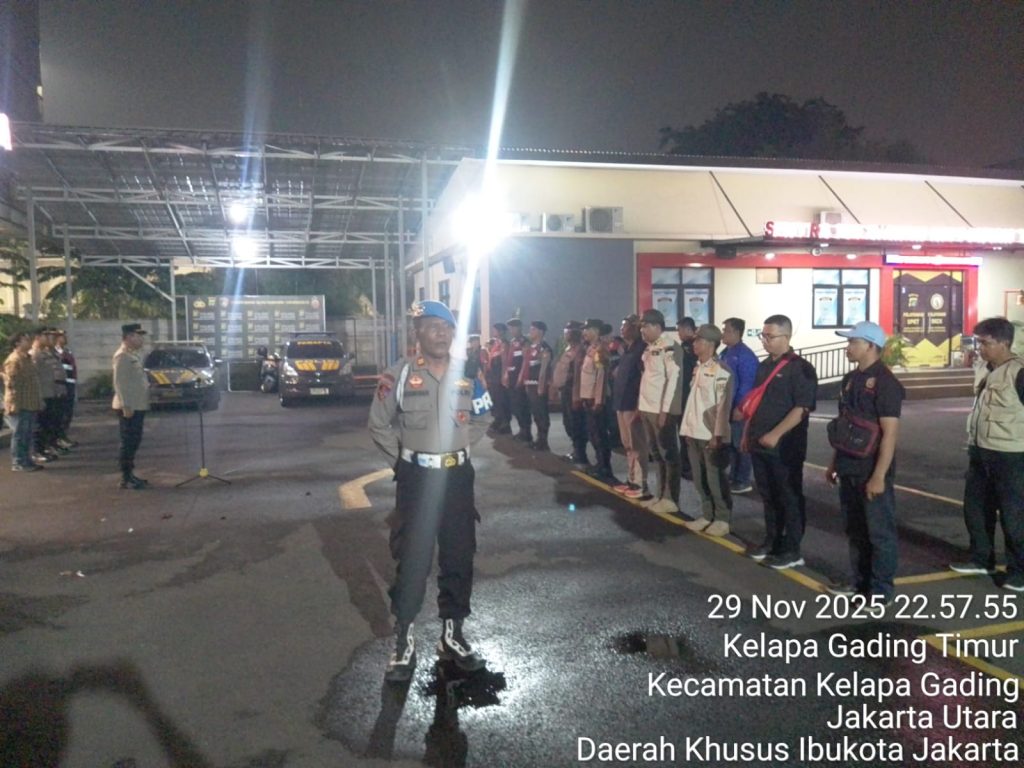 Apel KRYD, Polsek Kelapa Gading Perkuat Pengamanan Malam Akhir Pekan