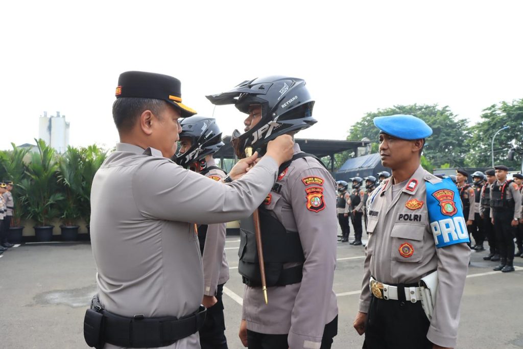 Polres Metro Bekasi Launching Tim Patroli “Jaga Jakarta” dan Program “Jabar Manunggal” untuk Keamanan dan Ketertiban Wilayah