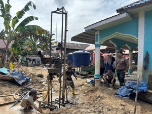 Polda Sumut Percepat Pemulihan Batang Toru: Bersihkan Masjid, Rumah Warga, Dan Buka Akses Sumur Bor