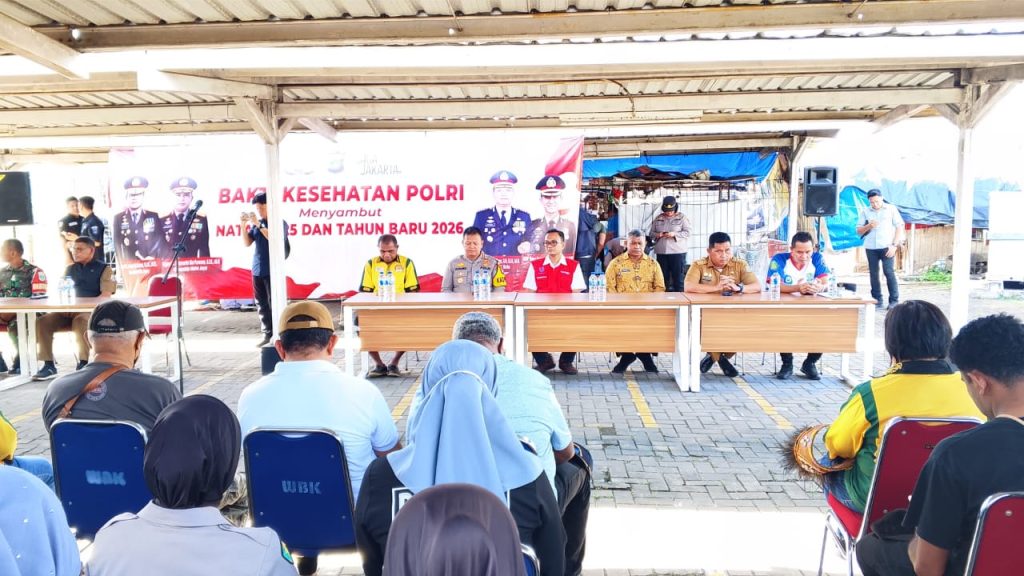 BAKTI KESEHATAN POLRI SAMBUT NATAL 2025 DAN TAHUN BARU 2026, FOKUS LAYANAN KESEHATAN GIGI