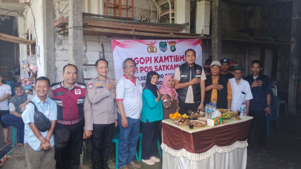 Ngopi Kamtibmas di Kapuk Muara, Polsek Metro Penjaringan Perkuat Sinergi Jaga Keamanan Warga