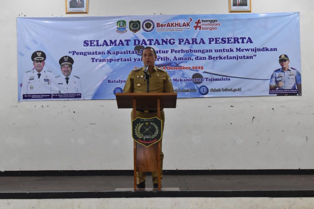Perkuat Petugas Dishub, Pemkot Bekasi Prioritaskan Keselamatan Masyarakat di Jalan