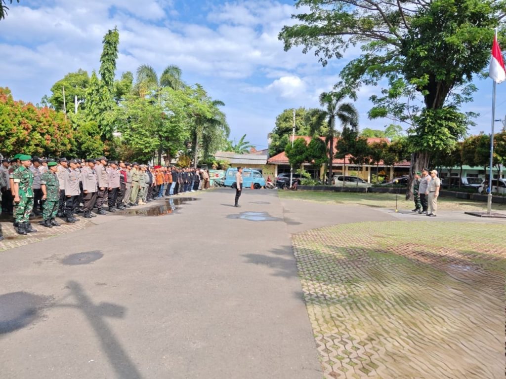 Apel Tiga Pilar Polsek Cilincing Perkuat Sinergi Pengamanan Natal 2025 dan Tahun Baru 2026