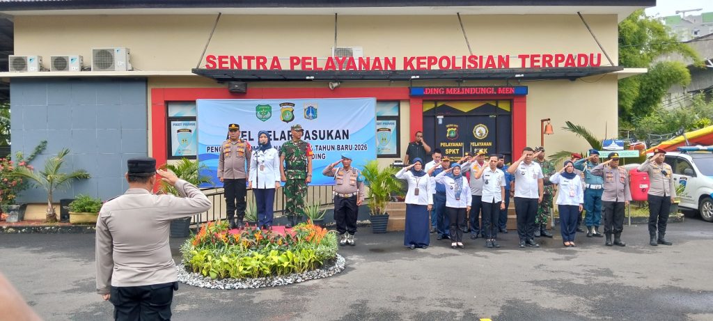 Polisi Apel Gelar Pasukan Operasi Lilin Jaya 2025 Digelar di Kelapa Gading, 195 Personel Amankan Natal dan Tahun Baru