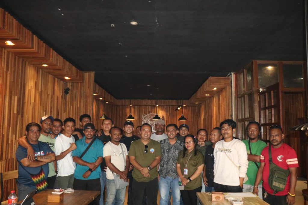 Satgas Humas Operasi Damai Cartenz-2025 Perkuat Sinergi Media Lewat Silaturahmi di Timika