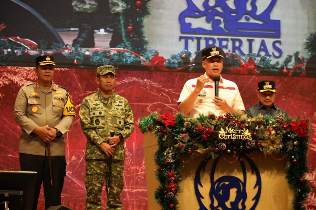 Pantau Misa Natal di GTI Betos, Forkopimda Kota Bekasi Pastikan Spirit Ibadah Umat Berjalan Khidmat