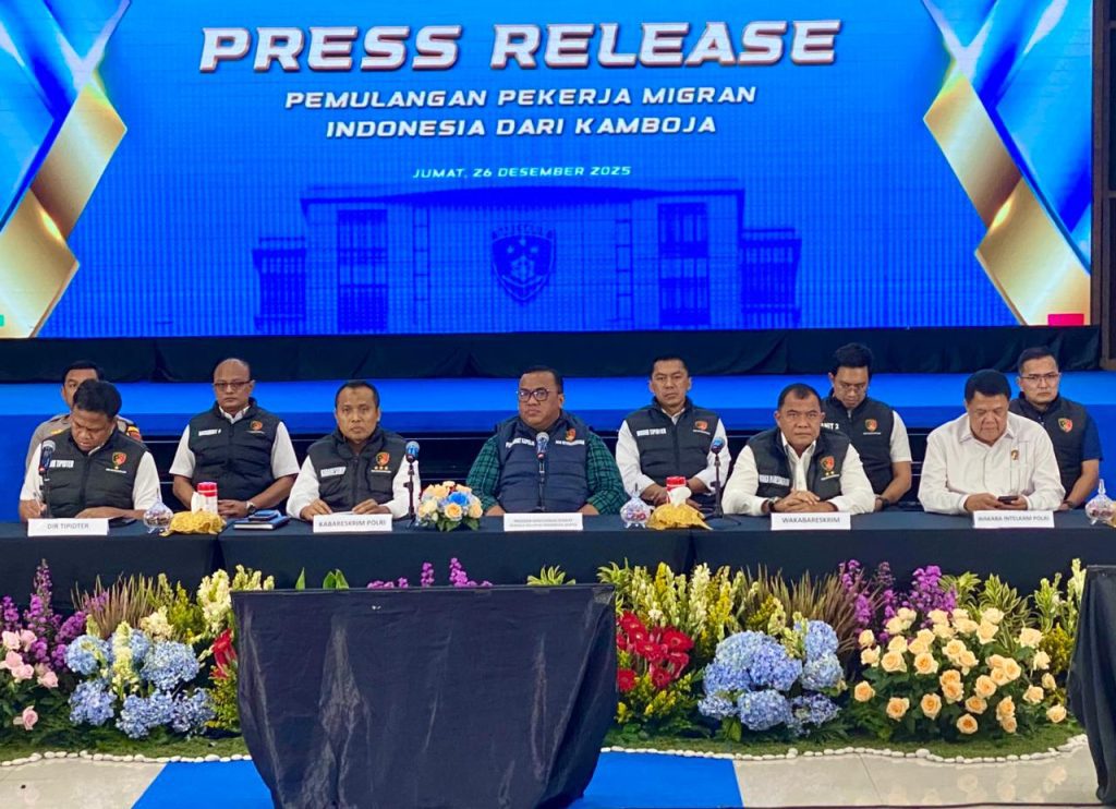 Bareskrim Polri Pulangkan 9 Pekerja Migran Korban TPPO dari Kamboja