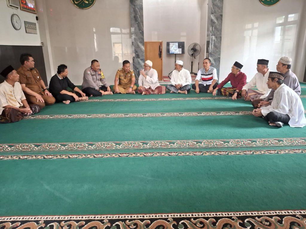 Polsek Medansatria dan Tiga Pilar Medansatria Sosialisasi Larangan Petasan Jelang Tahun Baru