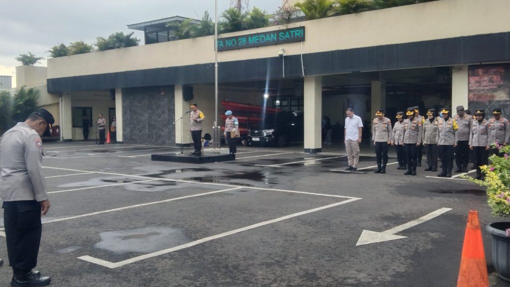 Polres Metro Bekasi Kota Gelar Apel Pengamanan Malam Pergantian Tahun Baru