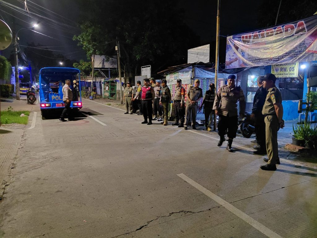 Jaga Jakarta, Polsek Koja Gelar Patroli Gabungan di Titik Rawan