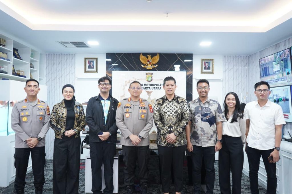 Kapolres Metro Jakarta Utara Terima Kunjungan HIPMI, Dorong Sinergi Bantu Warga Terdampak Banjir