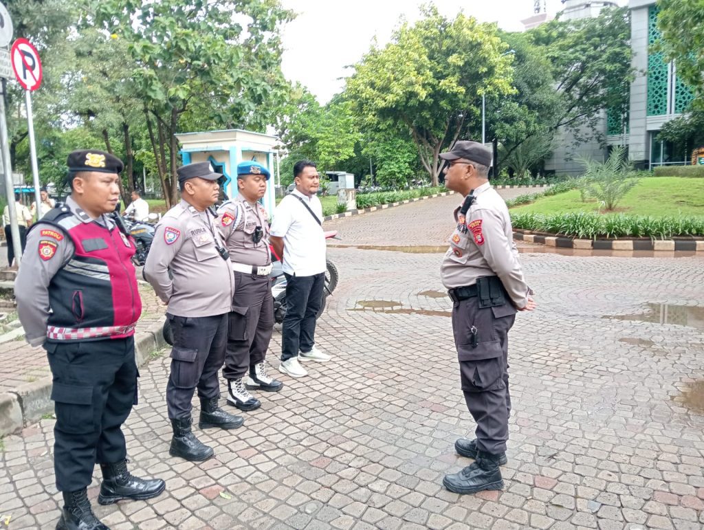 Polsek Koja Lakukan Pengamanan Peringatan Isra Mi’raj di Jakarta Islamic Center