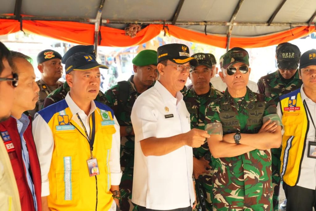 Wakasatgas PRR TNI Tekankan Akselerasi Huntara dan Sinergi Daerah Tangani Dampak Bencana