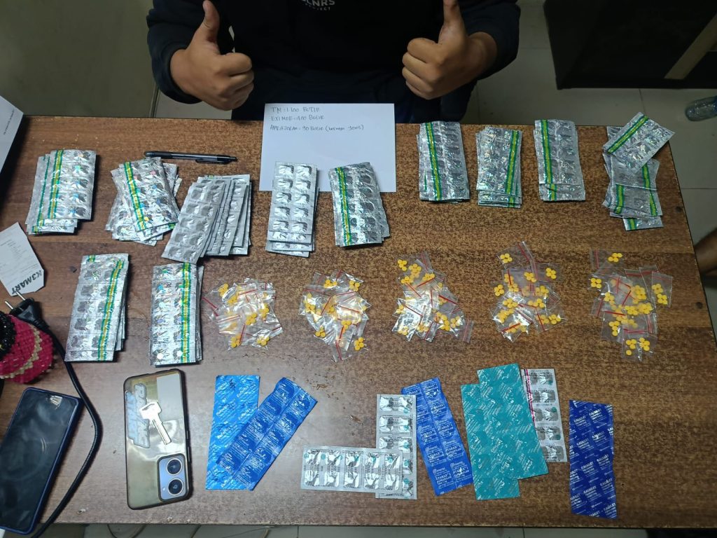Operasi Pekat Jaya 2026, Polres Metro Bekasi Kota Gagalkan Peredaran Ribuan Butir Obat Keras Daftar G di Bekasi Selatan