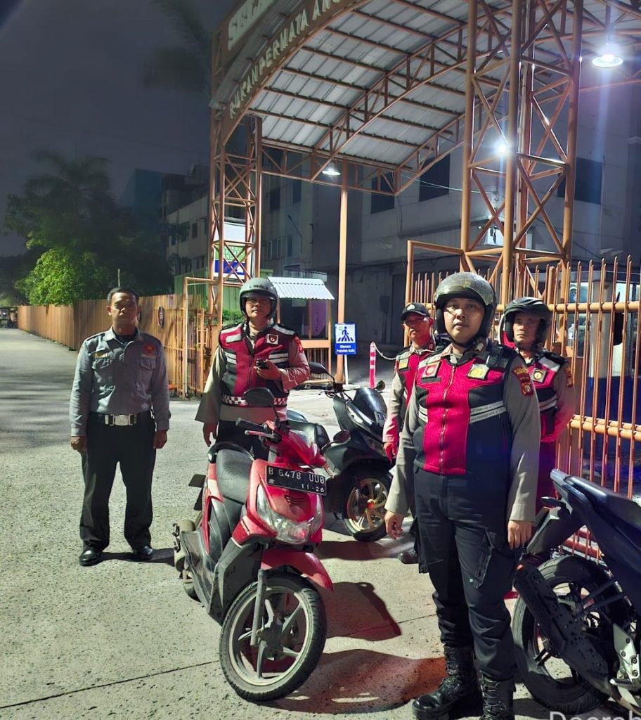 Ops Pekat Jaya 2026, Polsek Pademangan Intensifkan Patroli Malam, Wilayah Tetap Kondusif
