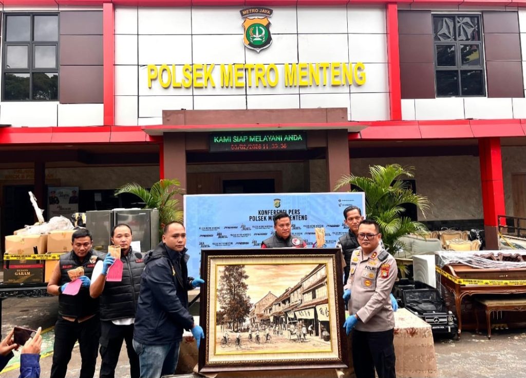 Polsek Metro Menteng Gulung Komplotan Pencuri Rumah Kosong, Perabotan Senilai Rp600 Juta Dijual Cicil oleh Eks Penjaga