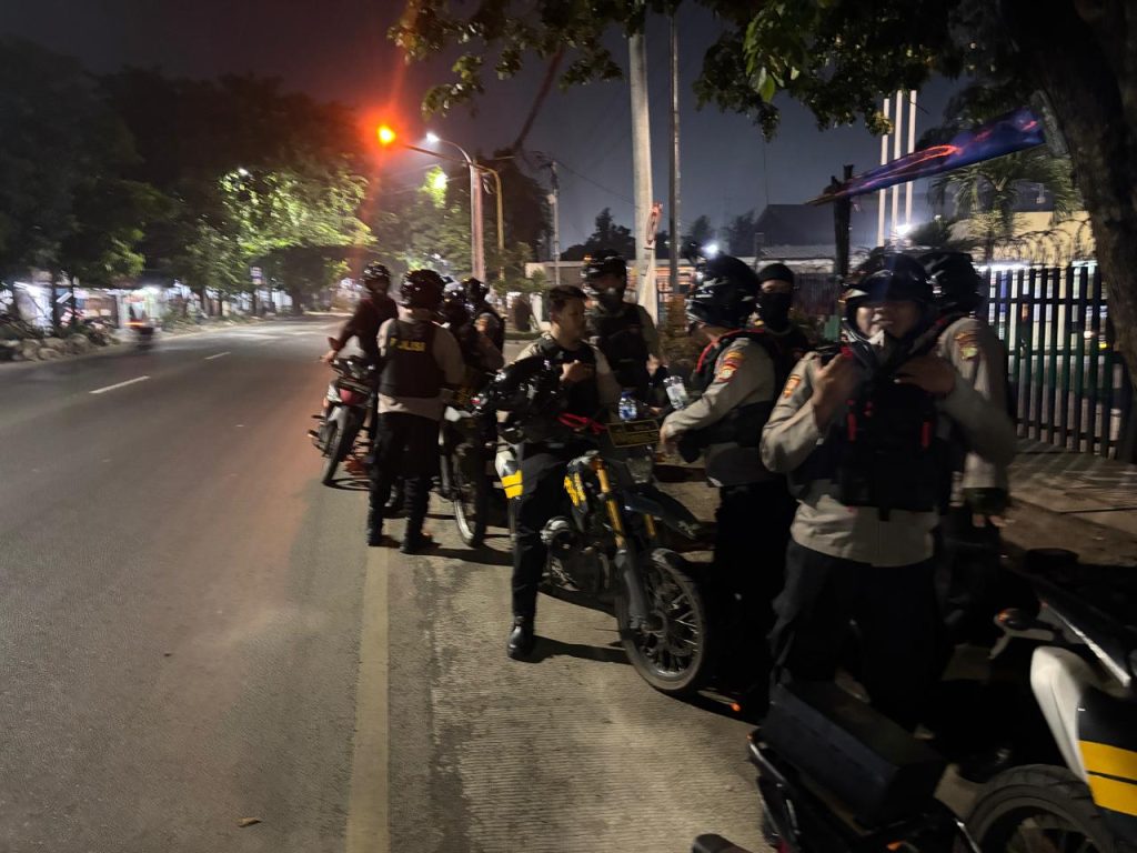 Operasi Pekat Jaya, Tim Perintis Presisi Polres Metro Bekasi Kota Sisir Titik Rawan Kejahatan Jalanan