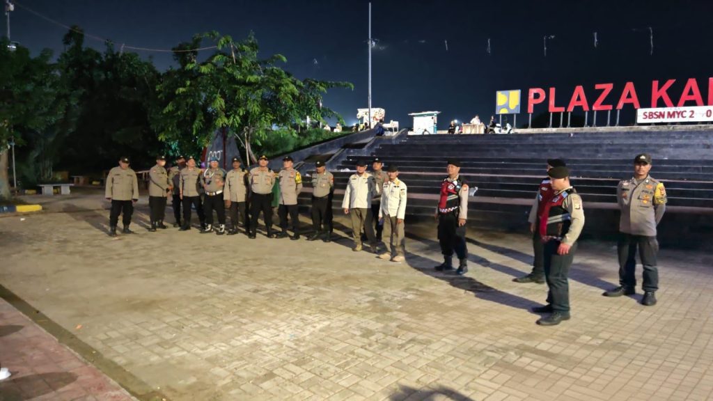 Perkuat Keamanan Wilayah, Tiga Pilar Cilincing Gelar Apel KRYD dan Patroli Malam