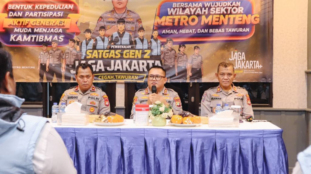 Luncurkan Satgas Gen Z Jaga Jakarta Cegah Tawuran Warga  Jakarta Pusat