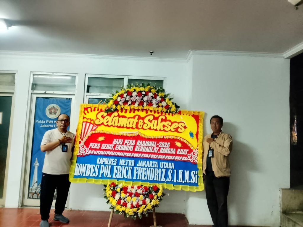 Ketua Media Online Polres Metro Jakarta Utara Apresiasi Kapolres Metro Jakut di Momentum HPN 2026