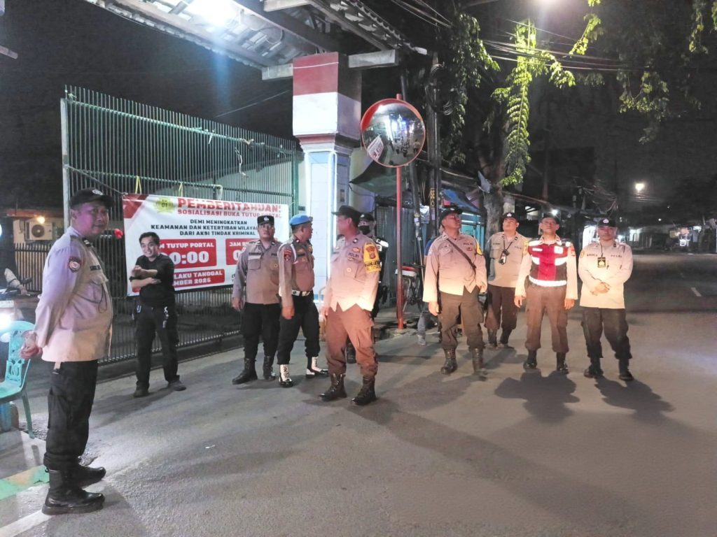Patroli Gabungan Polsek Cilincing dan Satpol PP Digelar Tengah Malam, Sasar Titik Rawan Tawuran